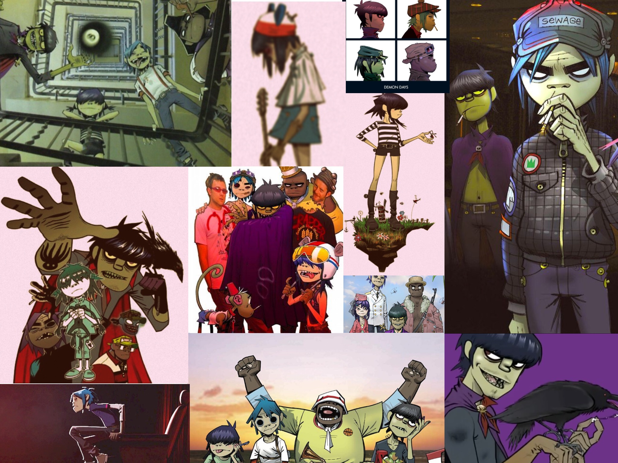 Featured image of post Gorillaz Phase 2 Official Art 1 background 2 gorillaz phase 1