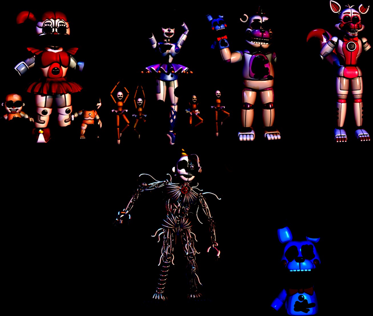 Ignited animatronics